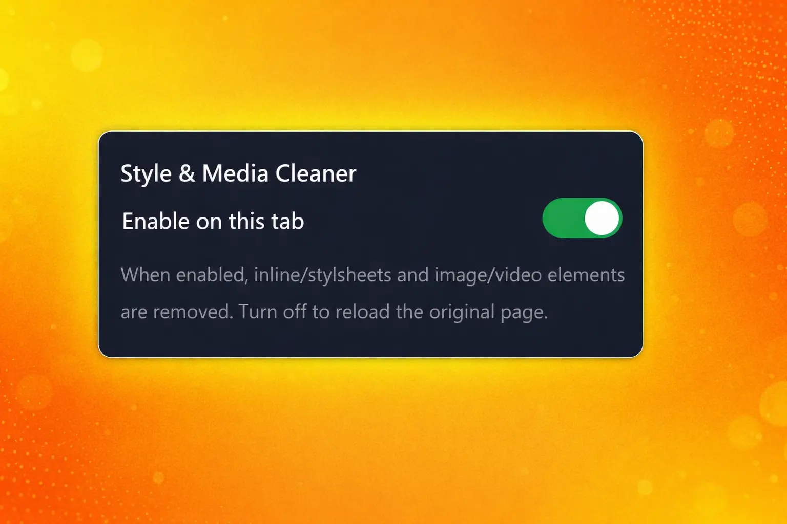 Styles Remover – Desktop Chrome, Firefox Extension – Download and Install